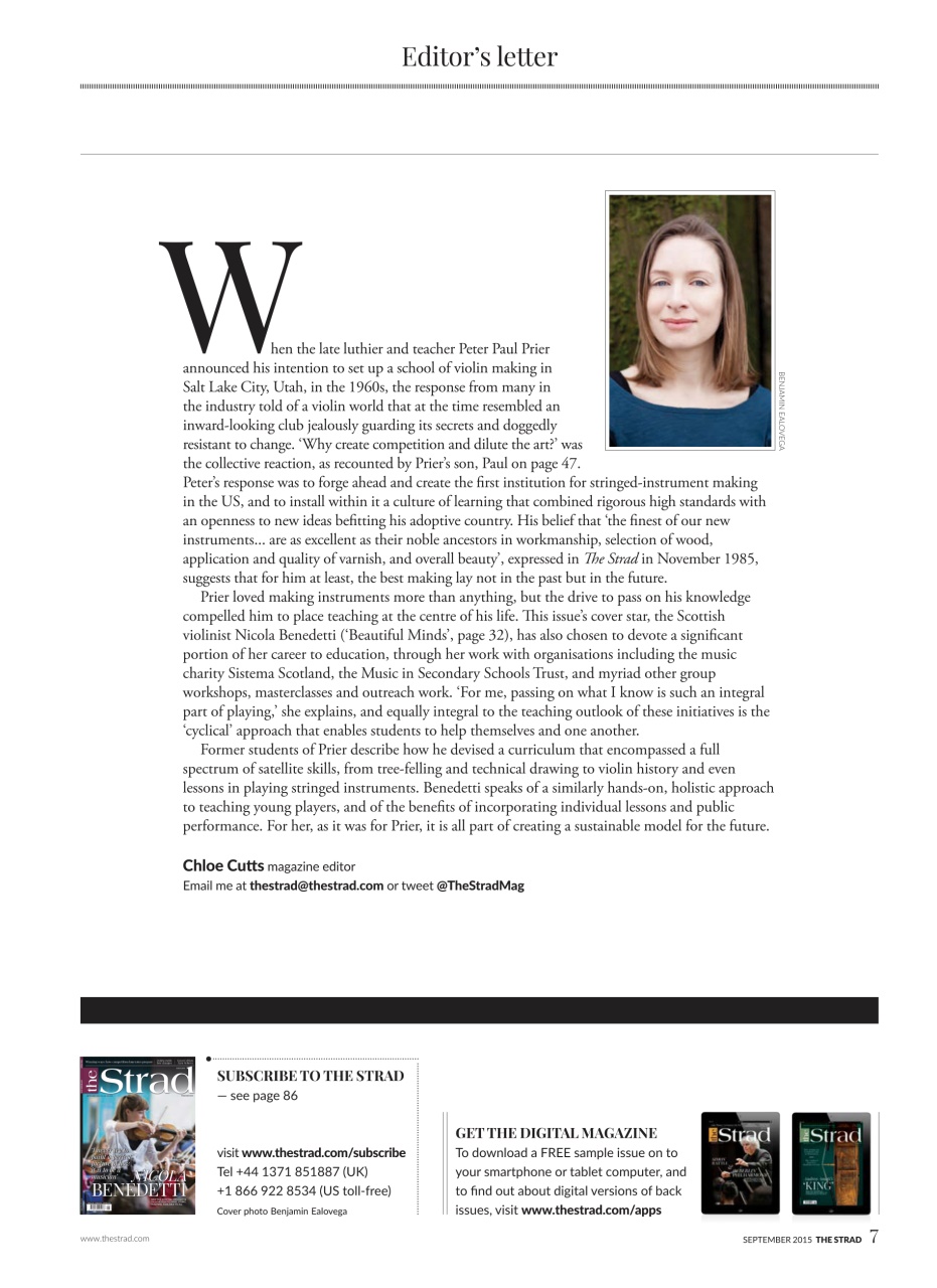 The Strad Preview Pages