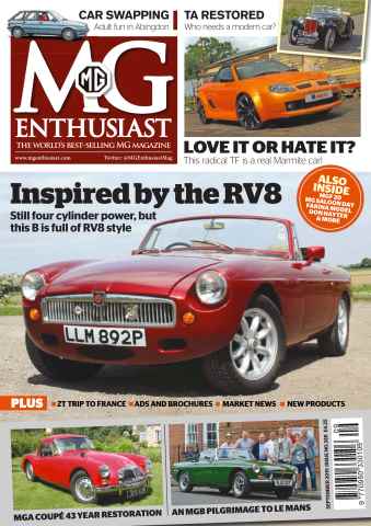 MG Enthusiast issue Vol. 45 No. 10 Inspired by the RV8