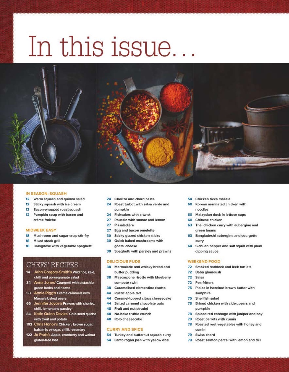 Woman & Home Feel Good Food Preview Pages