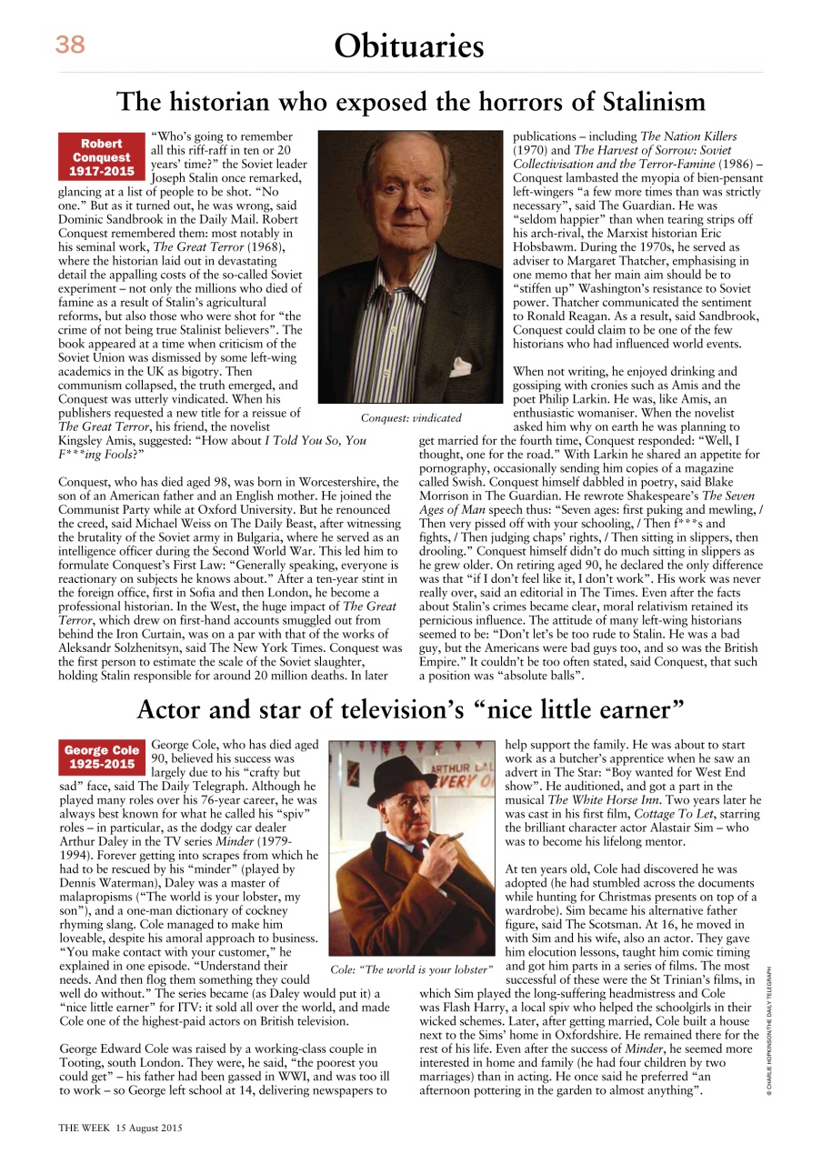 The Week Preview Pages