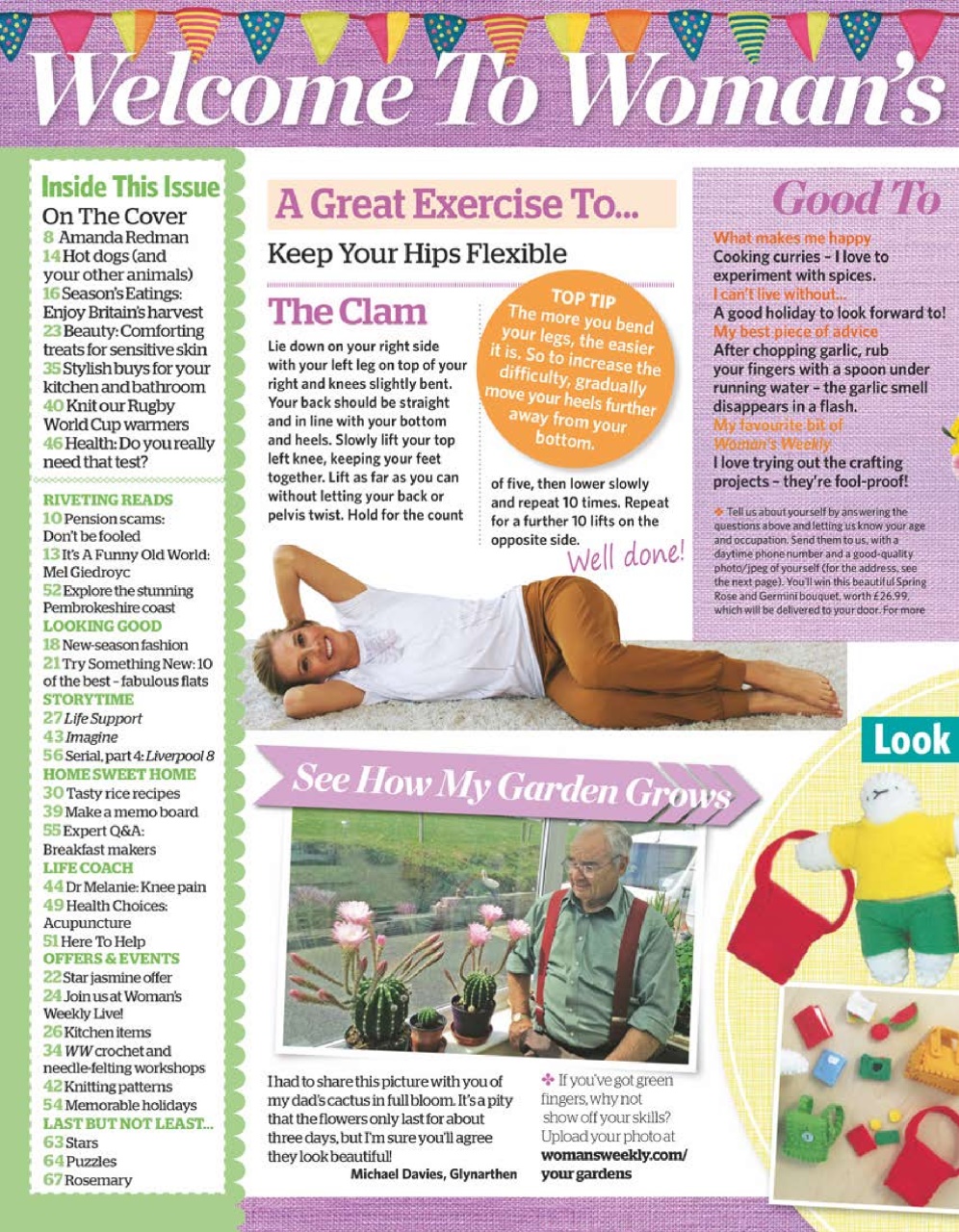 Woman's Weekly Preview Pages