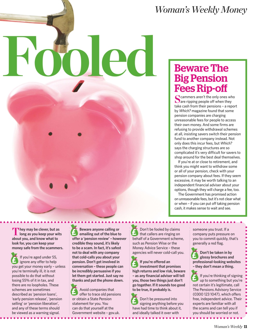 Woman's Weekly Preview Pages