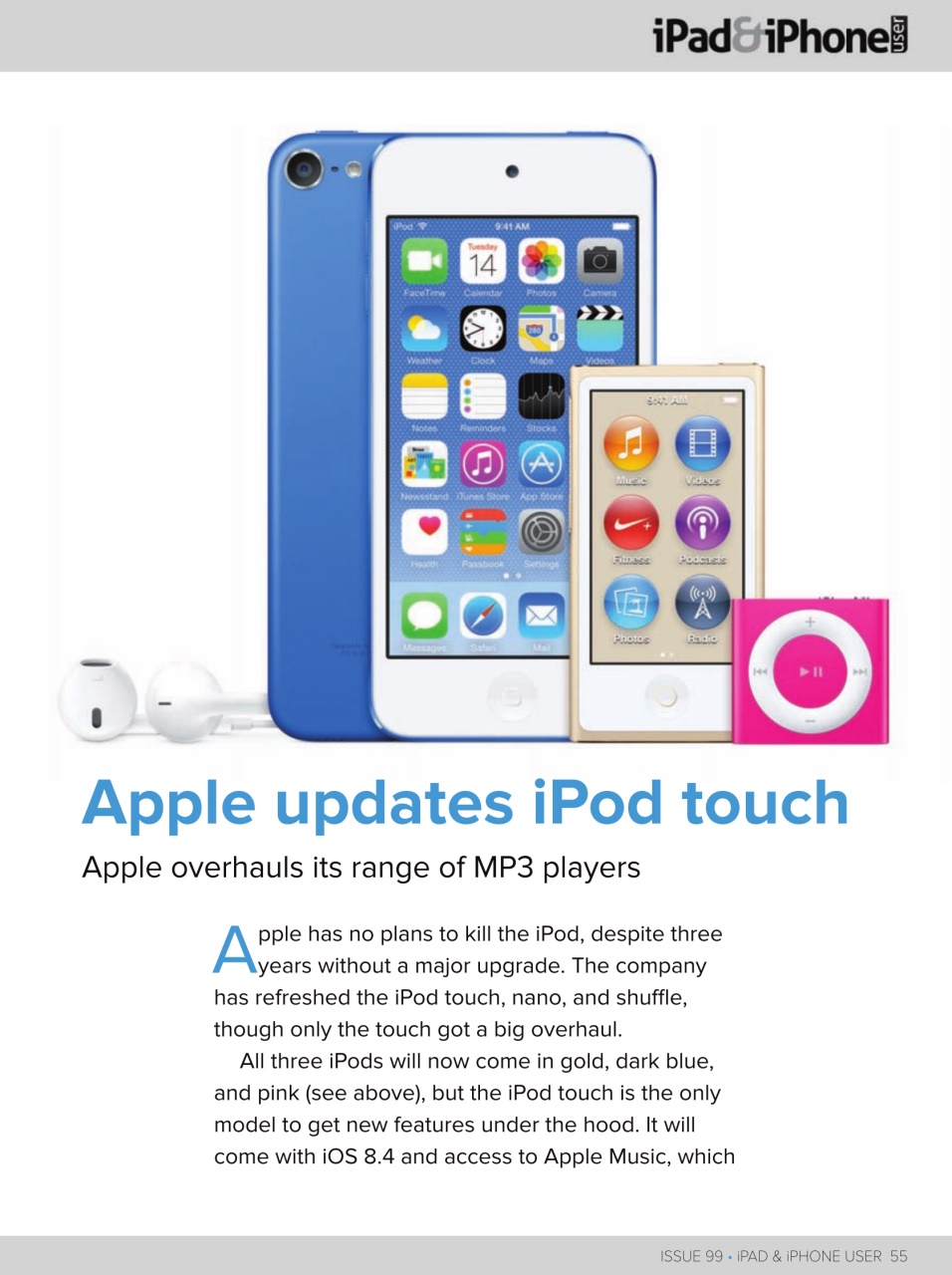 iPad and iPhone User Preview Pages