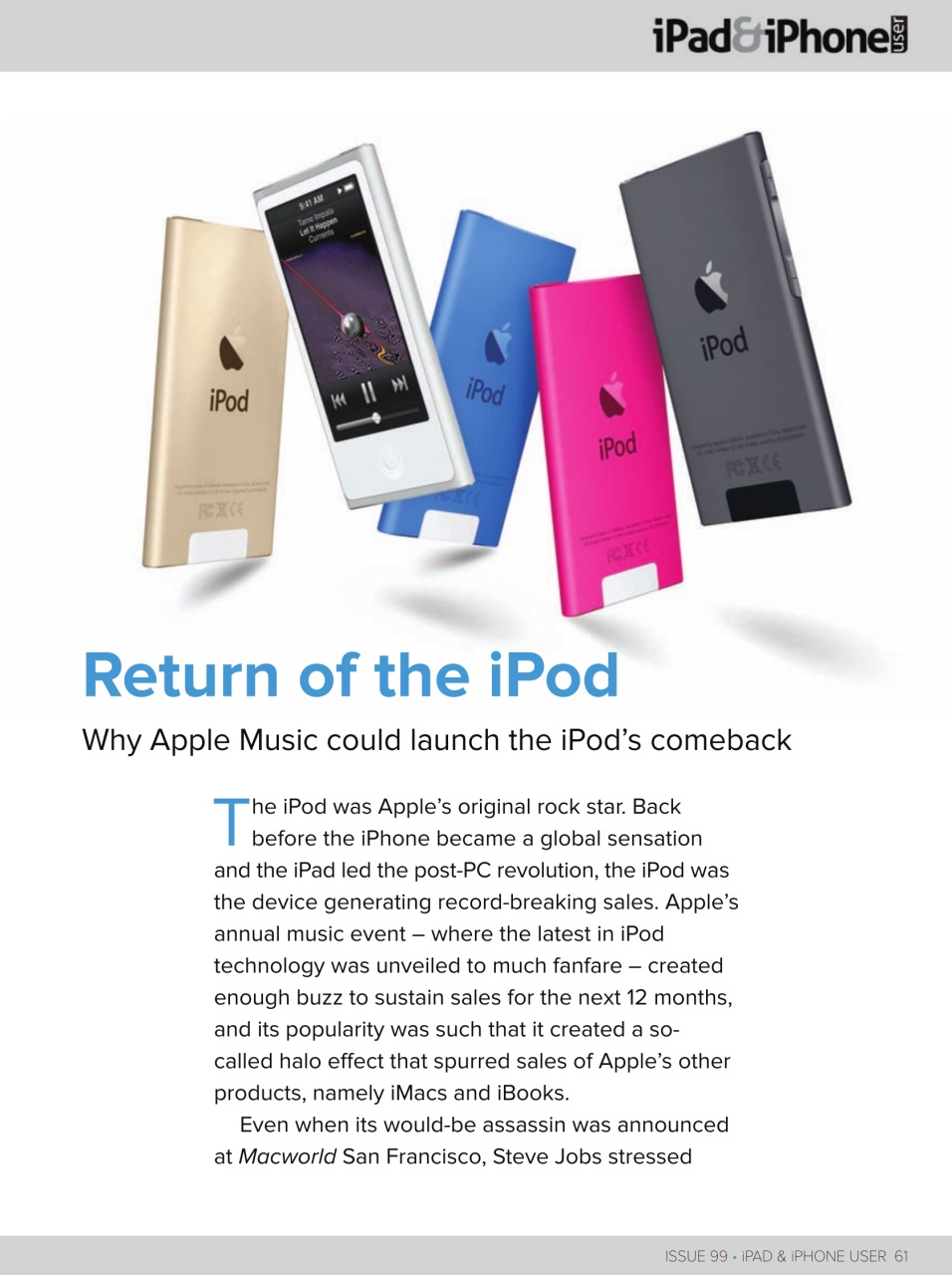 iPad and iPhone User Preview Pages