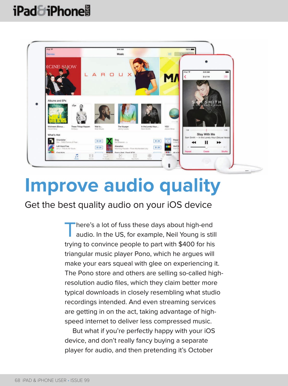 iPad and iPhone User Preview Pages
