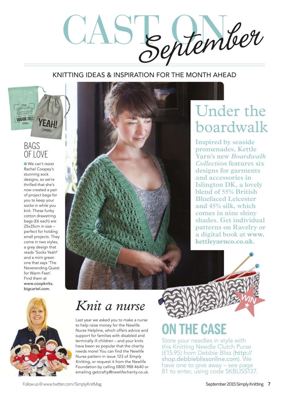 Simply Knitting Preview Pages