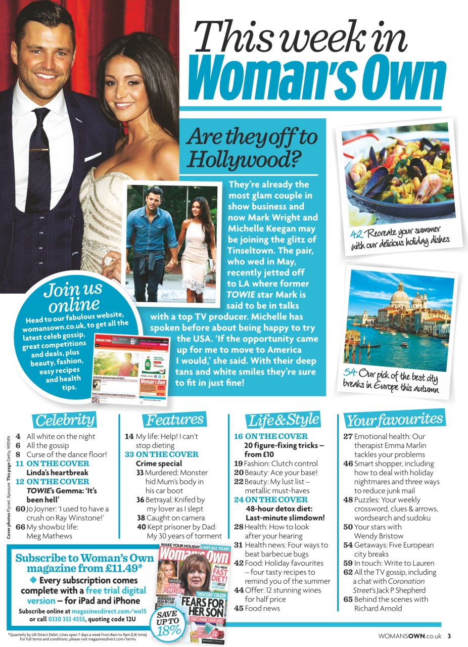 Woman's Own Preview Pages