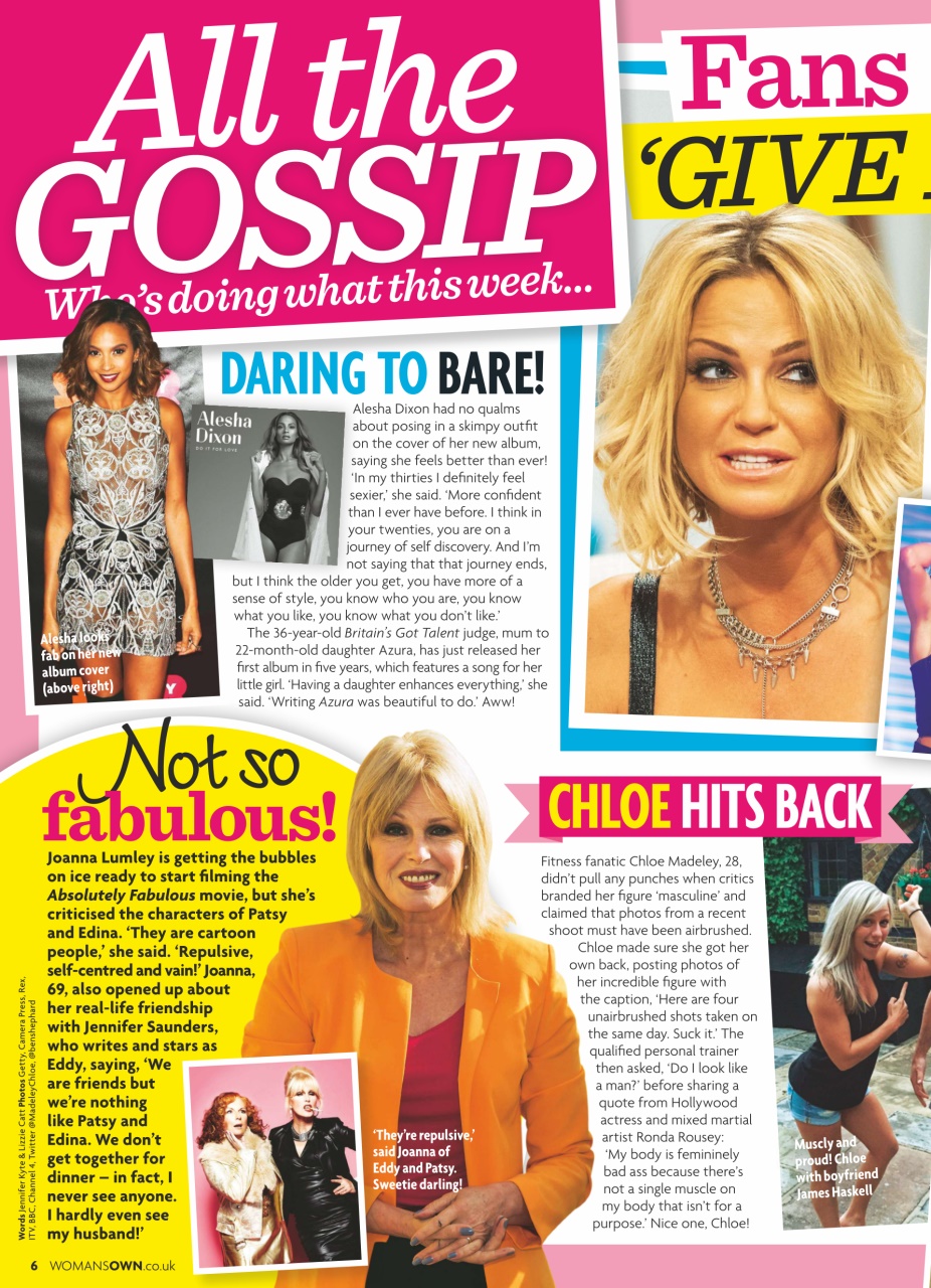 Woman's Own Preview Pages