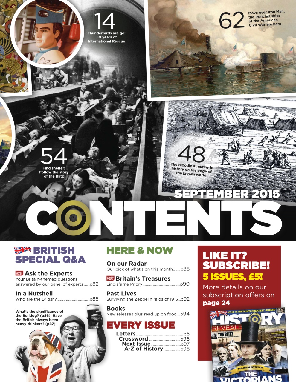 BBC History Revealed Magazine Preview Pages