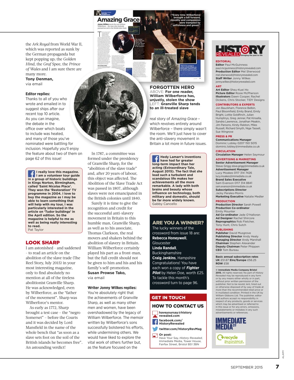 BBC History Revealed Magazine Preview Pages