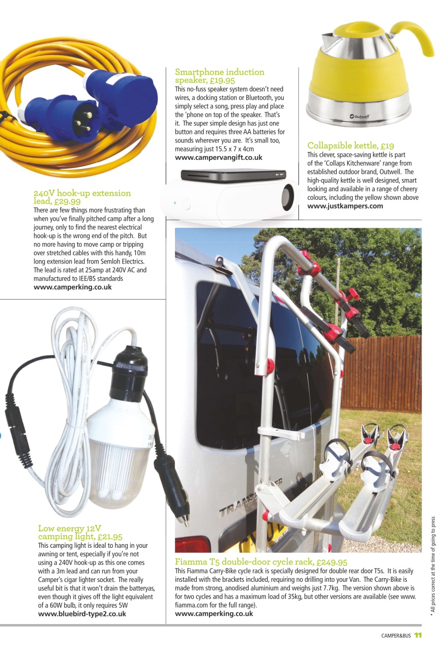 VW Camper Preview Pages