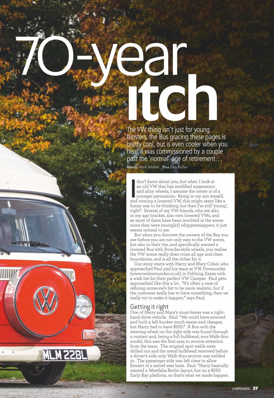 VW Camper Preview Pages