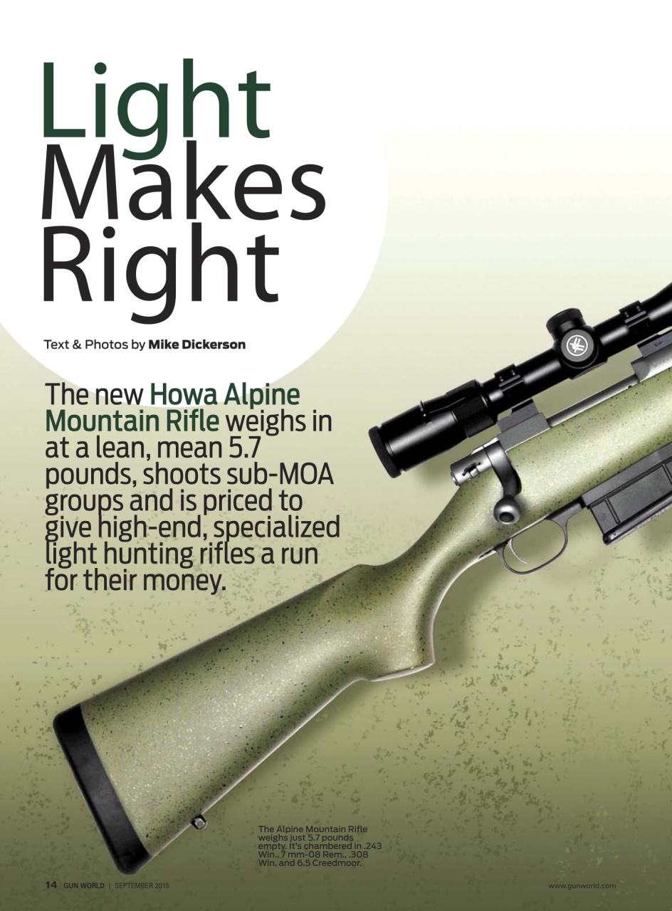 Gun World Preview Pages