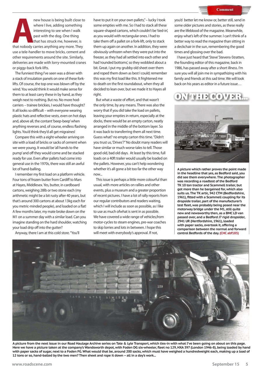 Vintage Roadscene Preview Pages