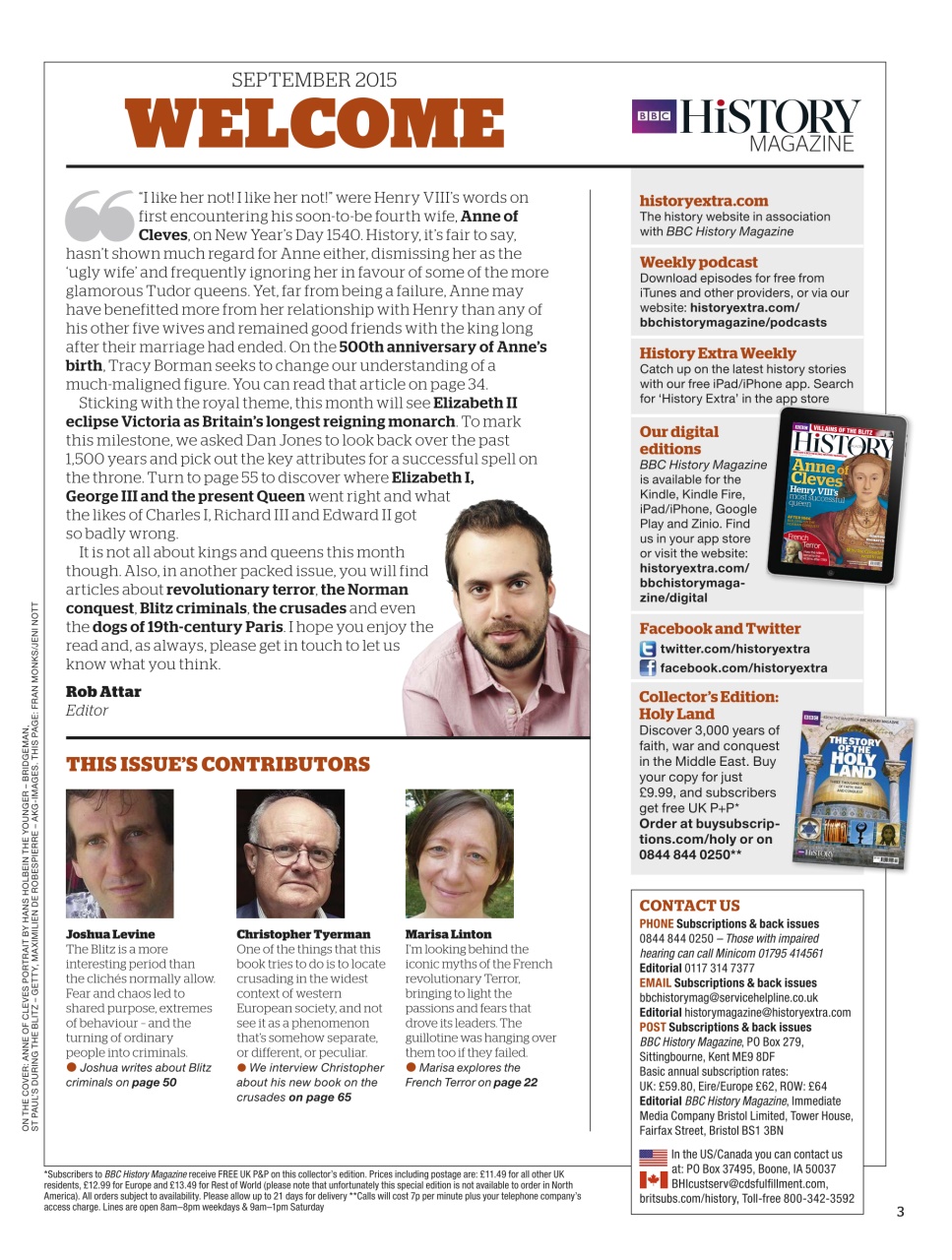 History Extra Magazine Preview Pages