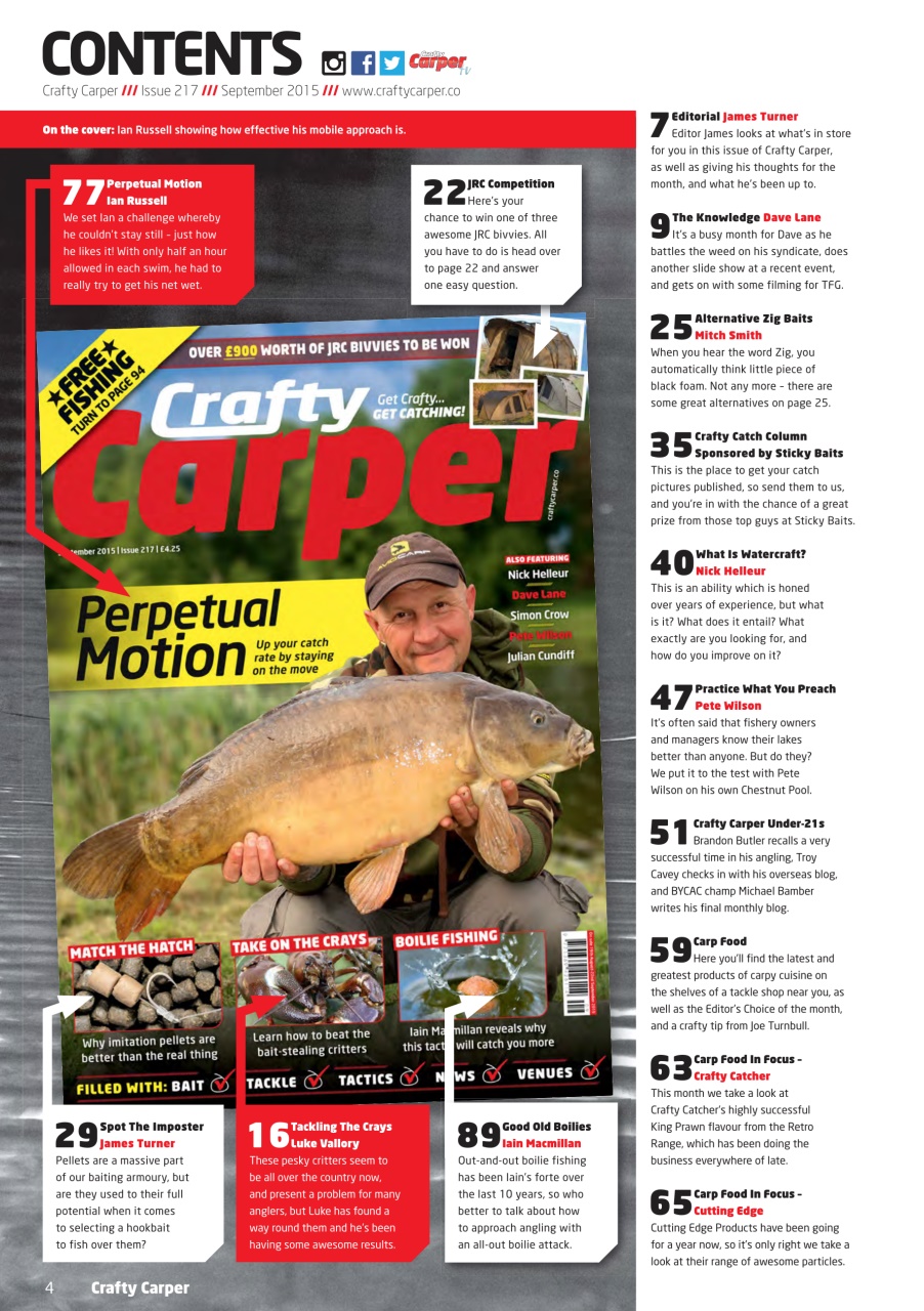 Crafty Carper Preview Pages