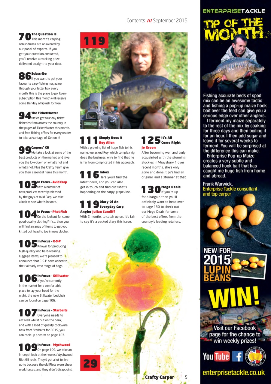 Crafty Carper Preview Pages
