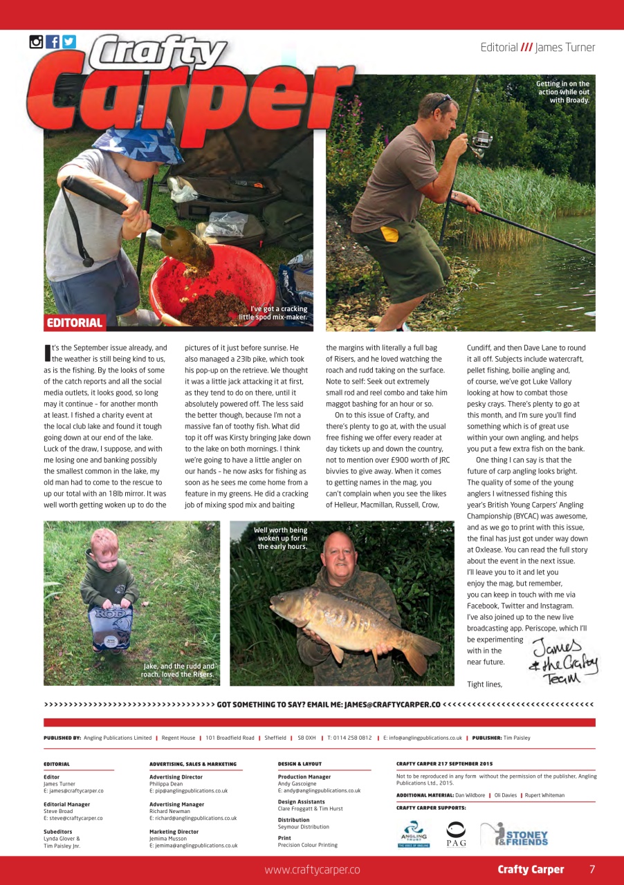 Crafty Carper Preview Pages