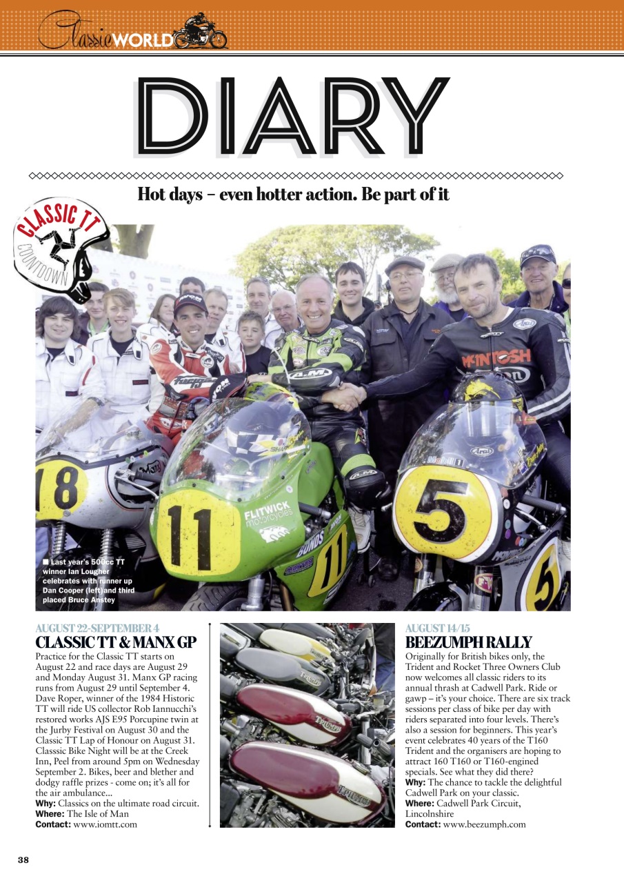 Classic Bike Preview Pages