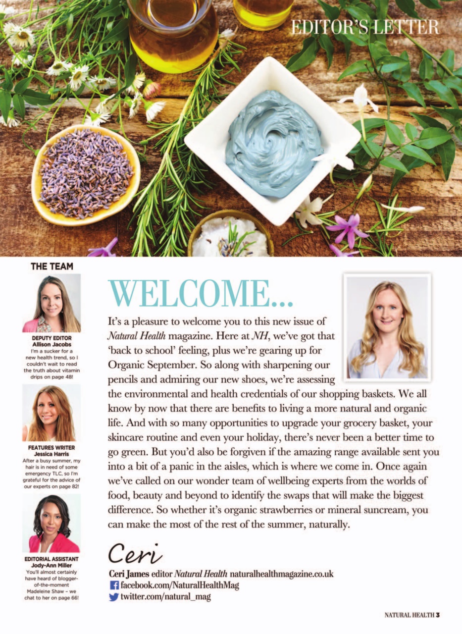 Natural Health Preview Pages