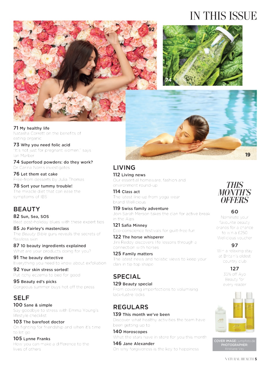 Natural Health Preview Pages
