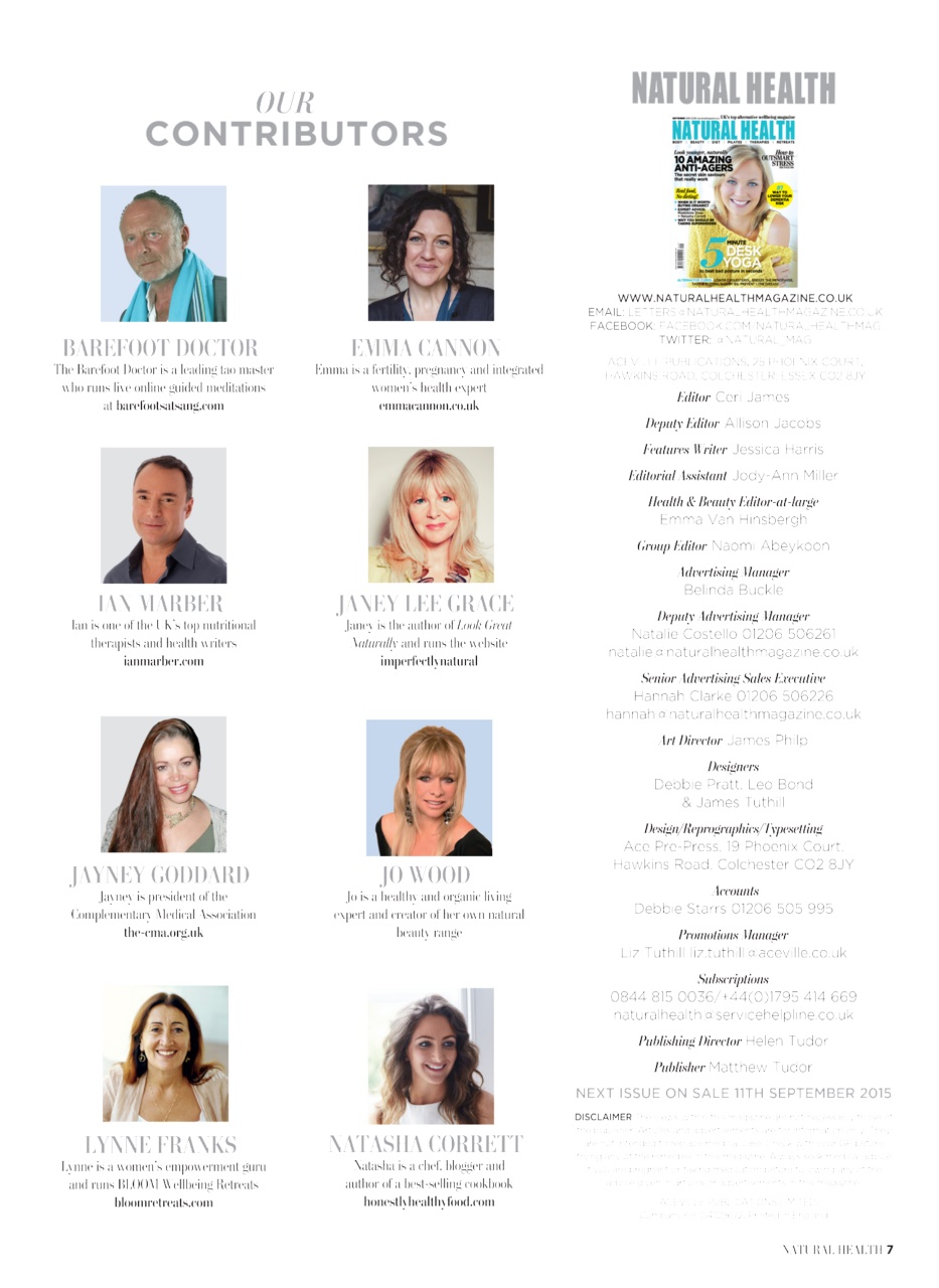 Natural Health Preview Pages