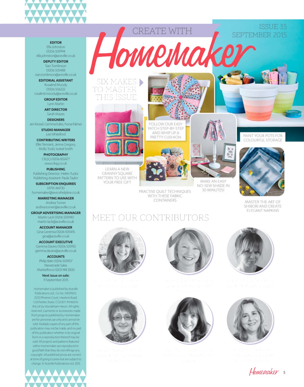 Homemaker Preview Pages