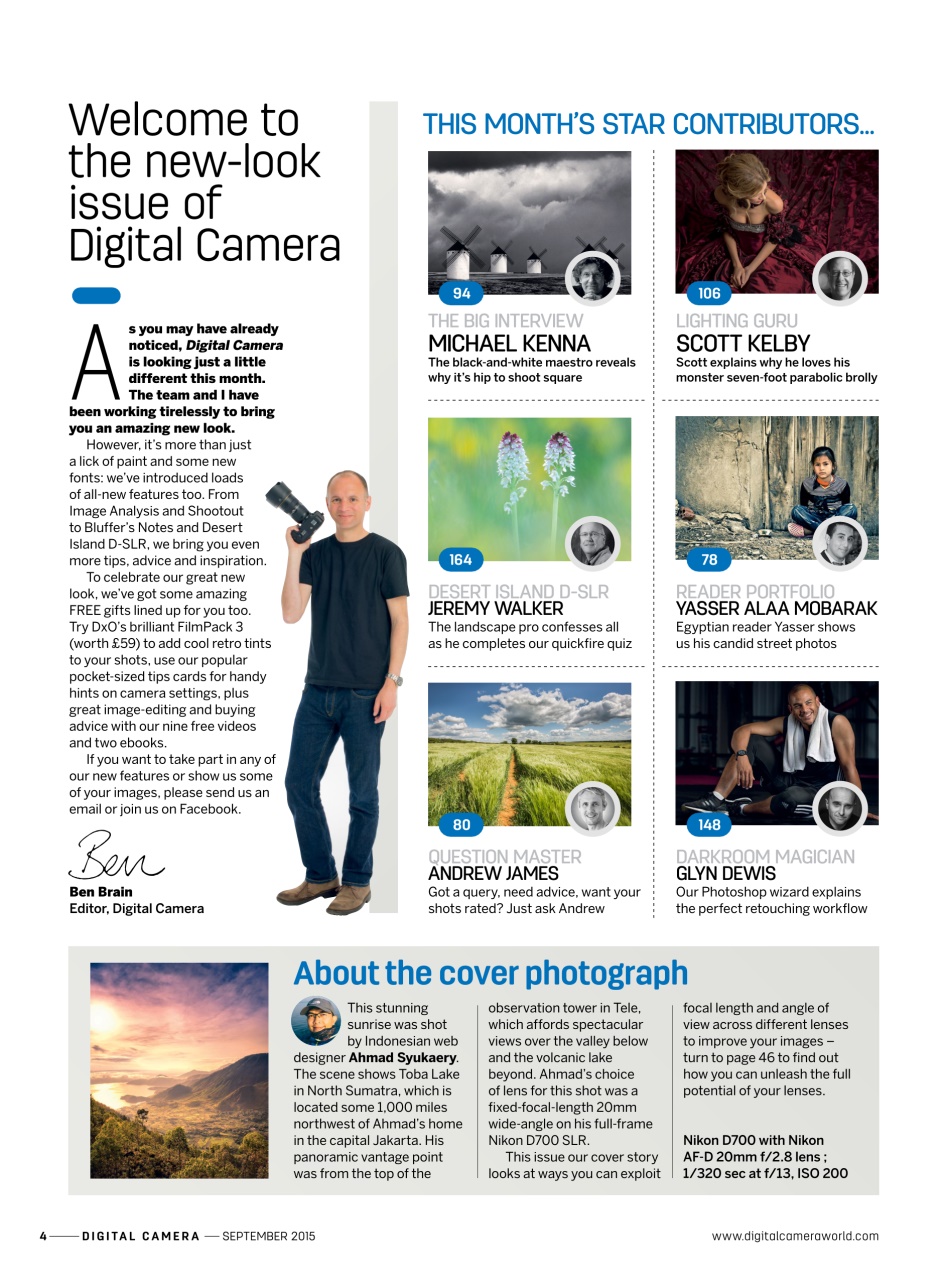 Digital Camera Magazine Preview Pages