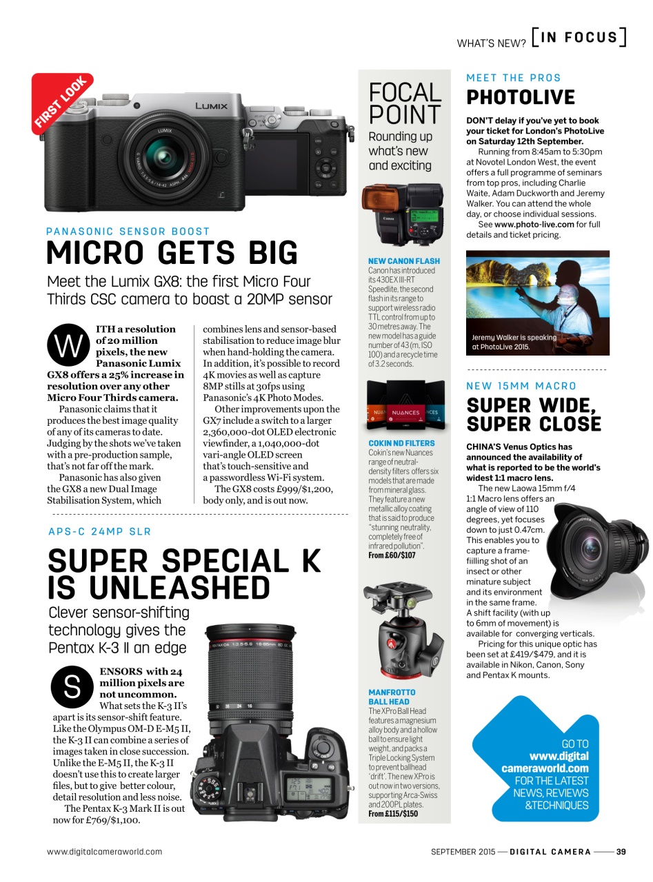 Digital Camera Magazine Preview Pages