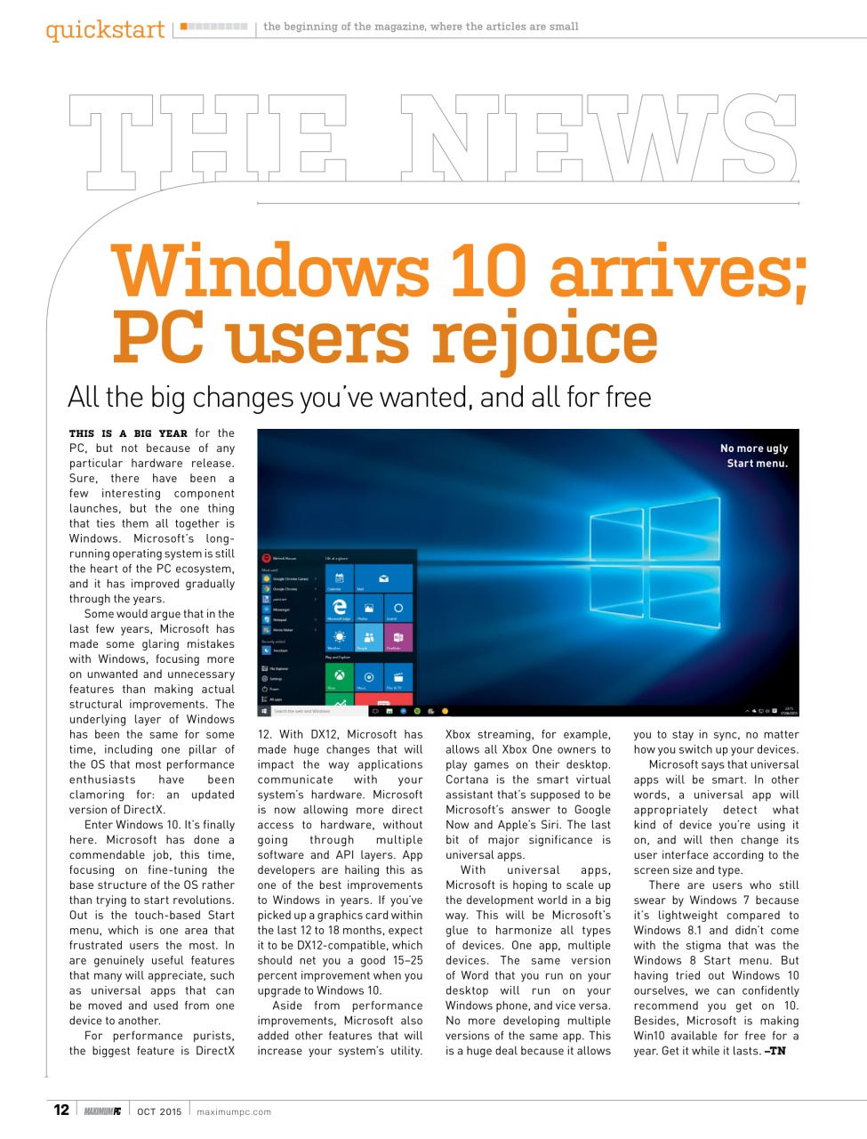 Maximum PC Preview Pages