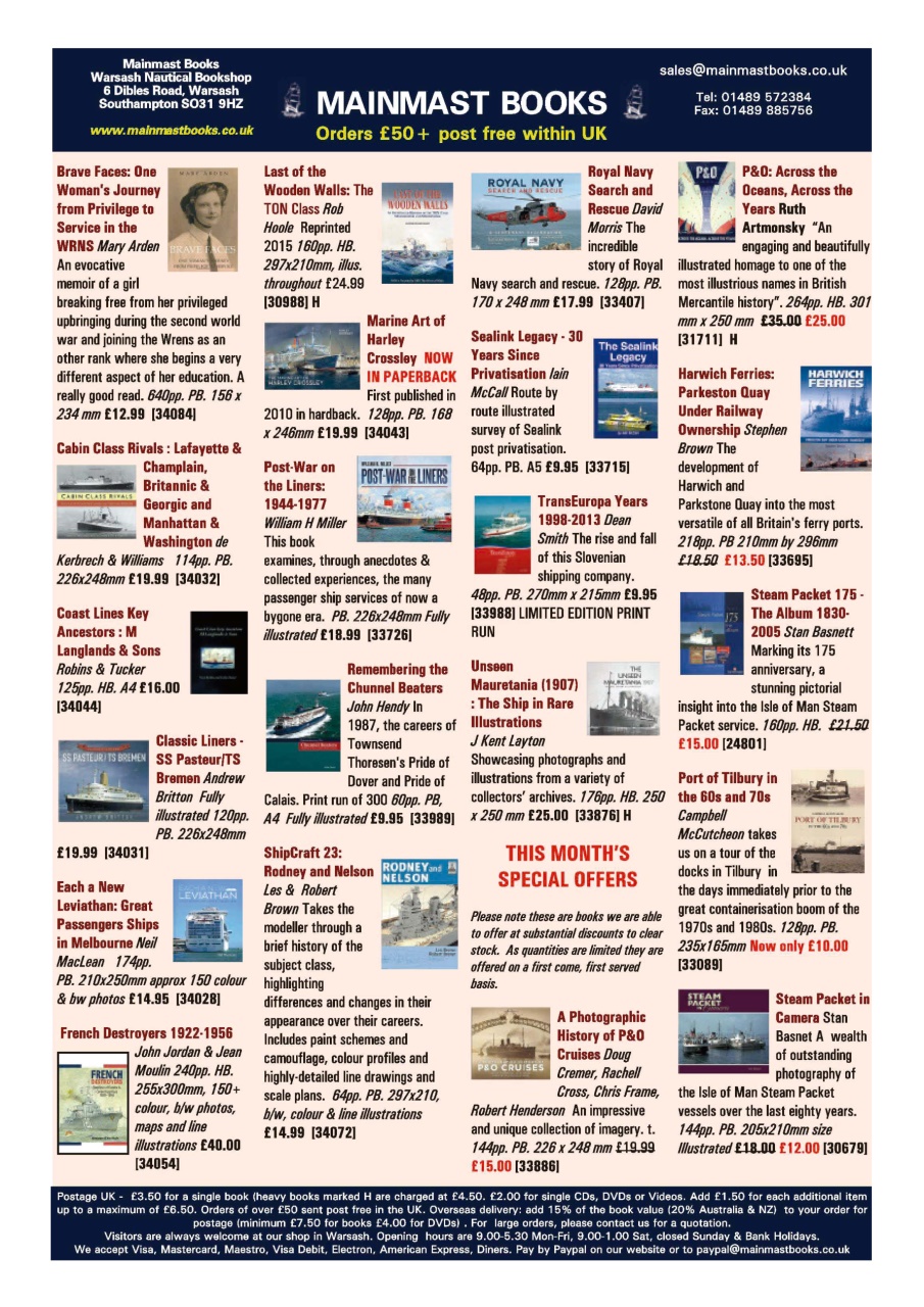 Ships Monthly Preview Pages