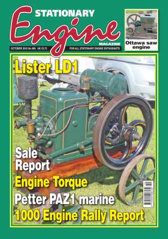 Stationary Engine issue No. 499 Lister LD1
