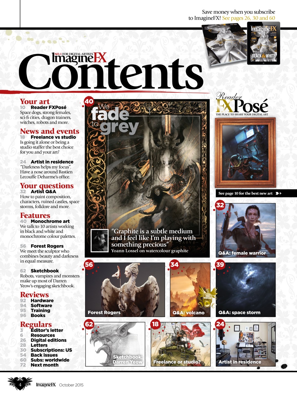 ImagineFX Preview Pages