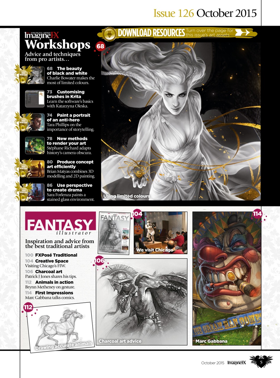 ImagineFX Preview Pages