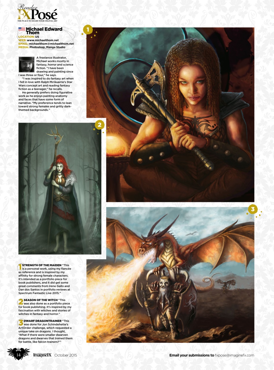 ImagineFX Preview Pages