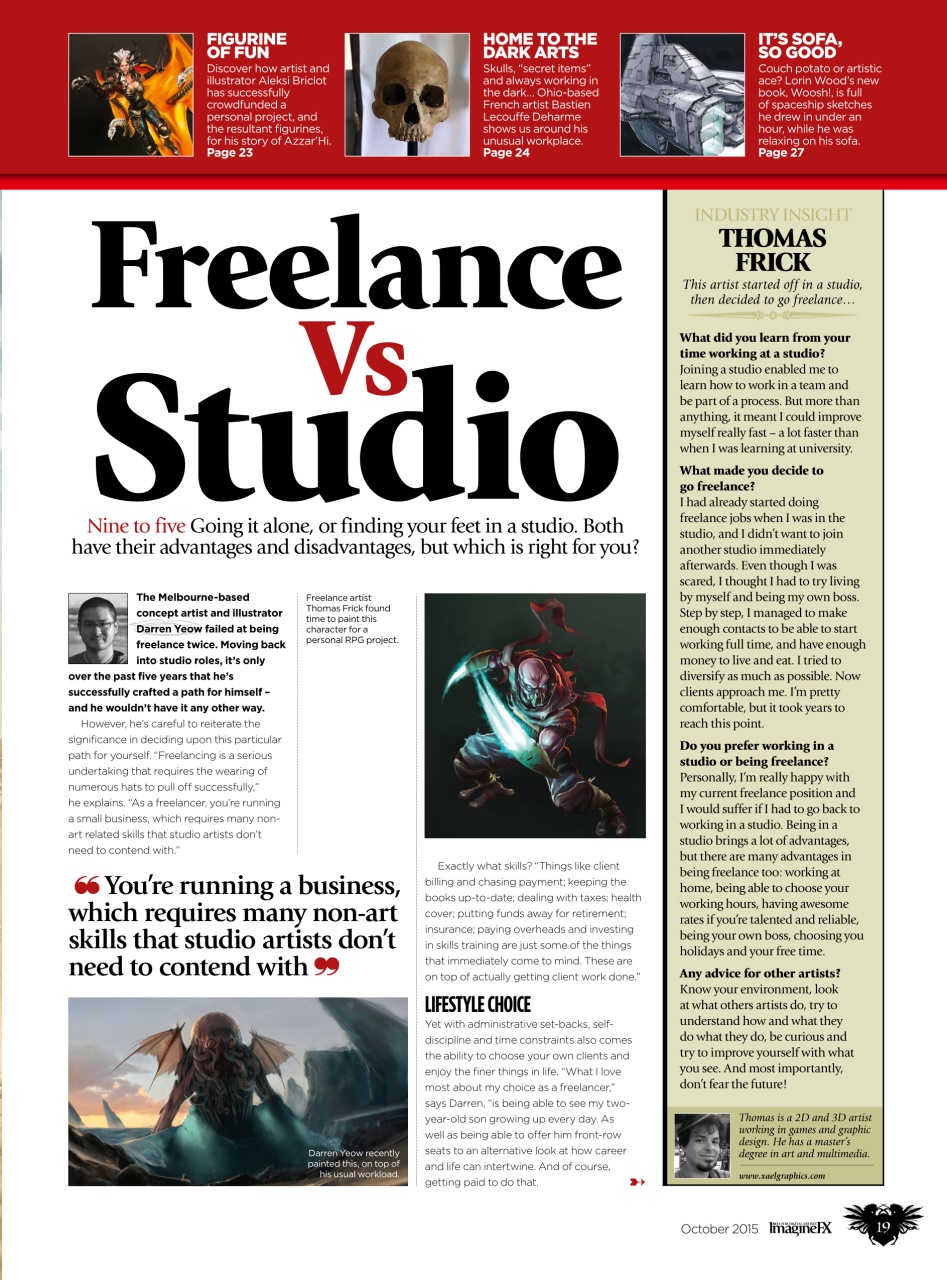 ImagineFX Preview Pages