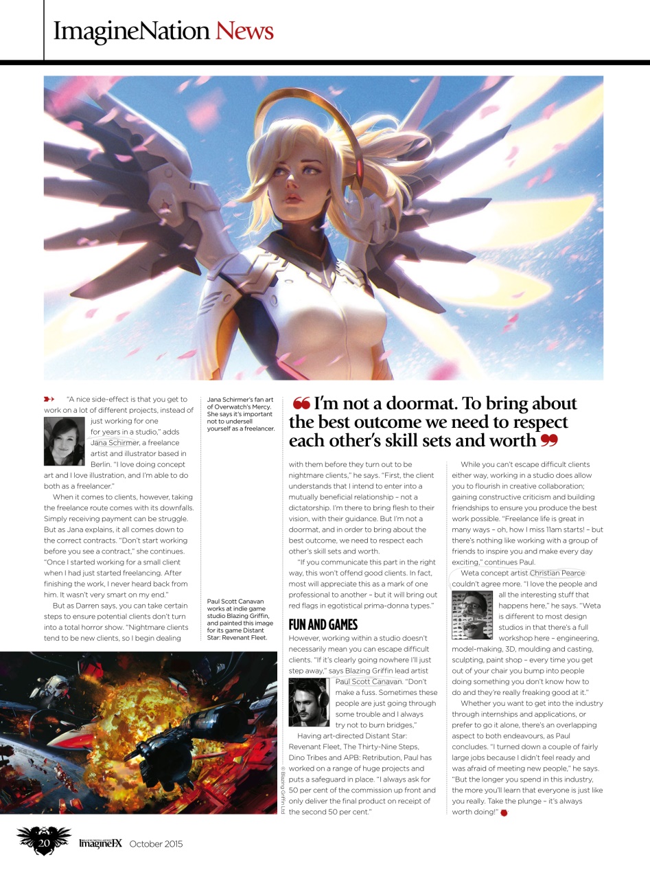 ImagineFX Preview Pages