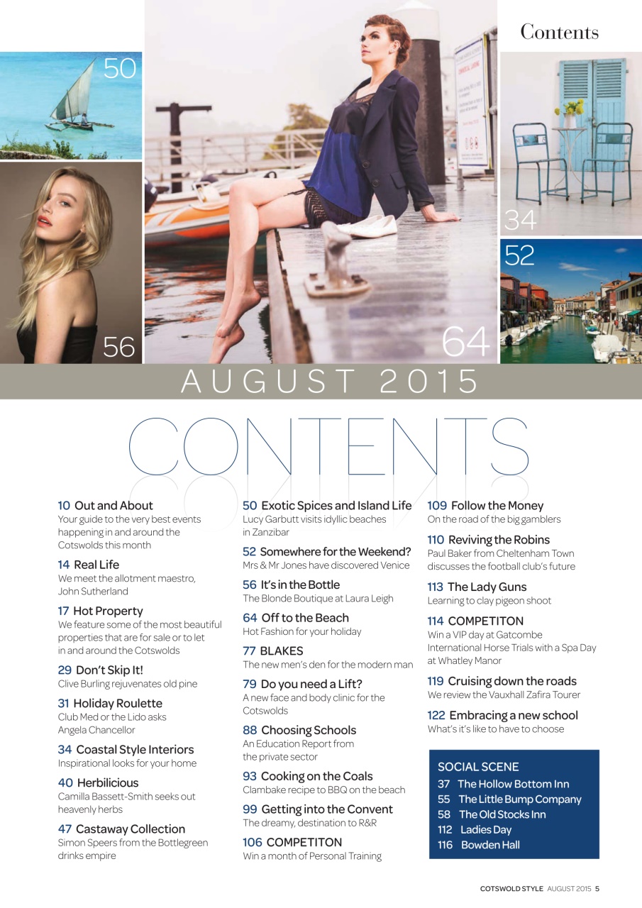 Cotswold Style Preview Pages