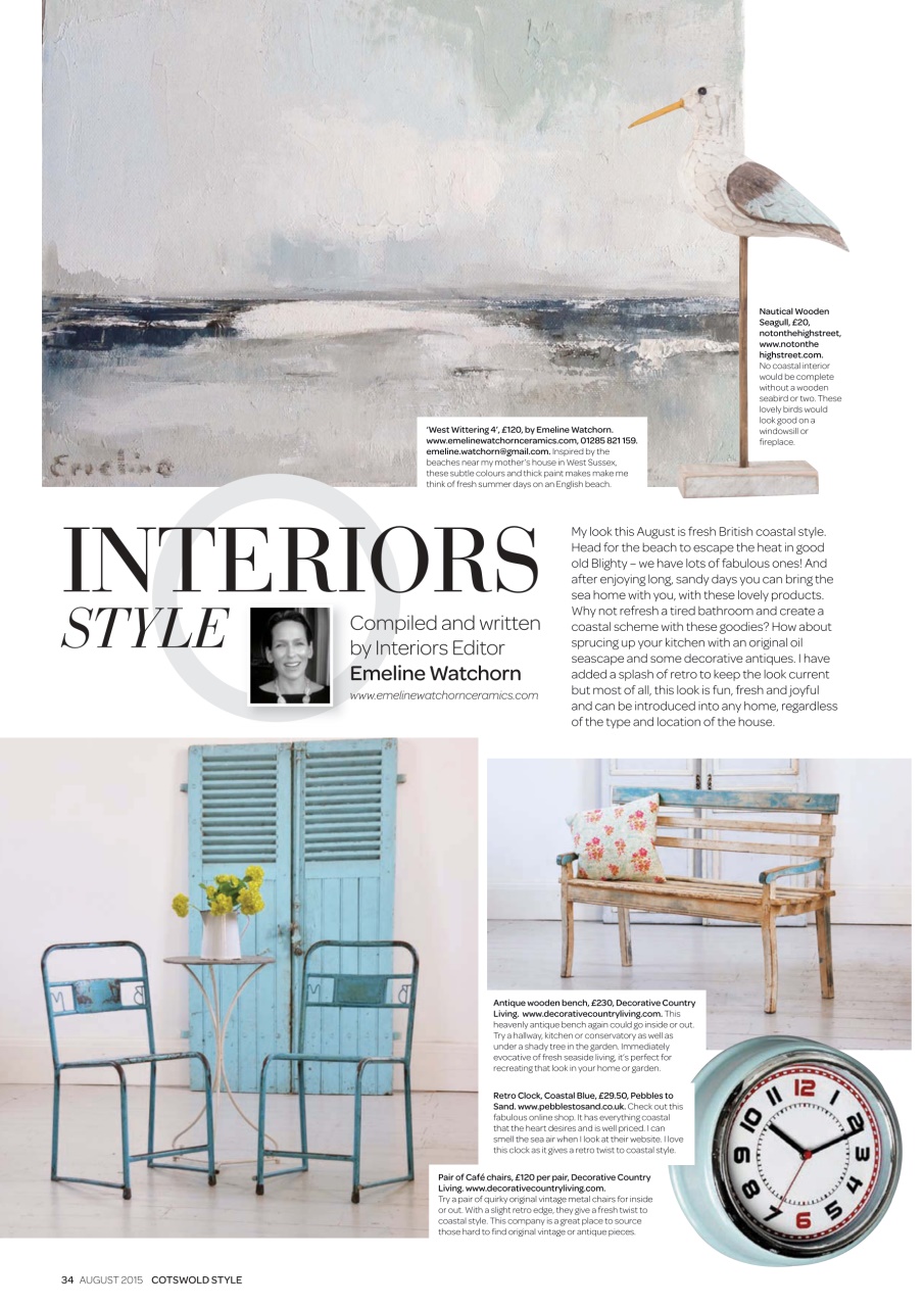 Cotswold Style Preview Pages