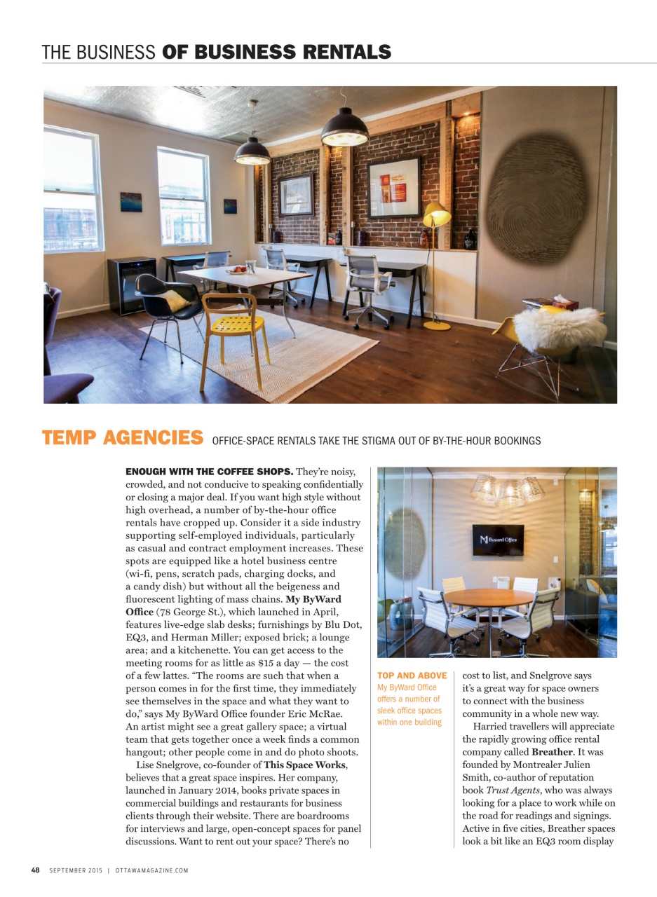 Ottawa Magazine Preview Pages