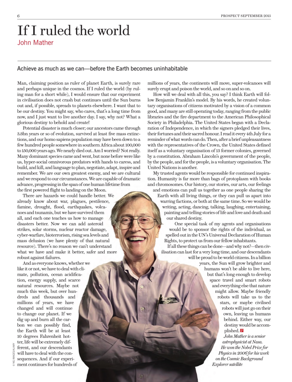 Prospect Magazine Preview Pages