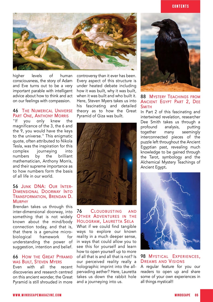 Mindscape Magazine Preview Pages