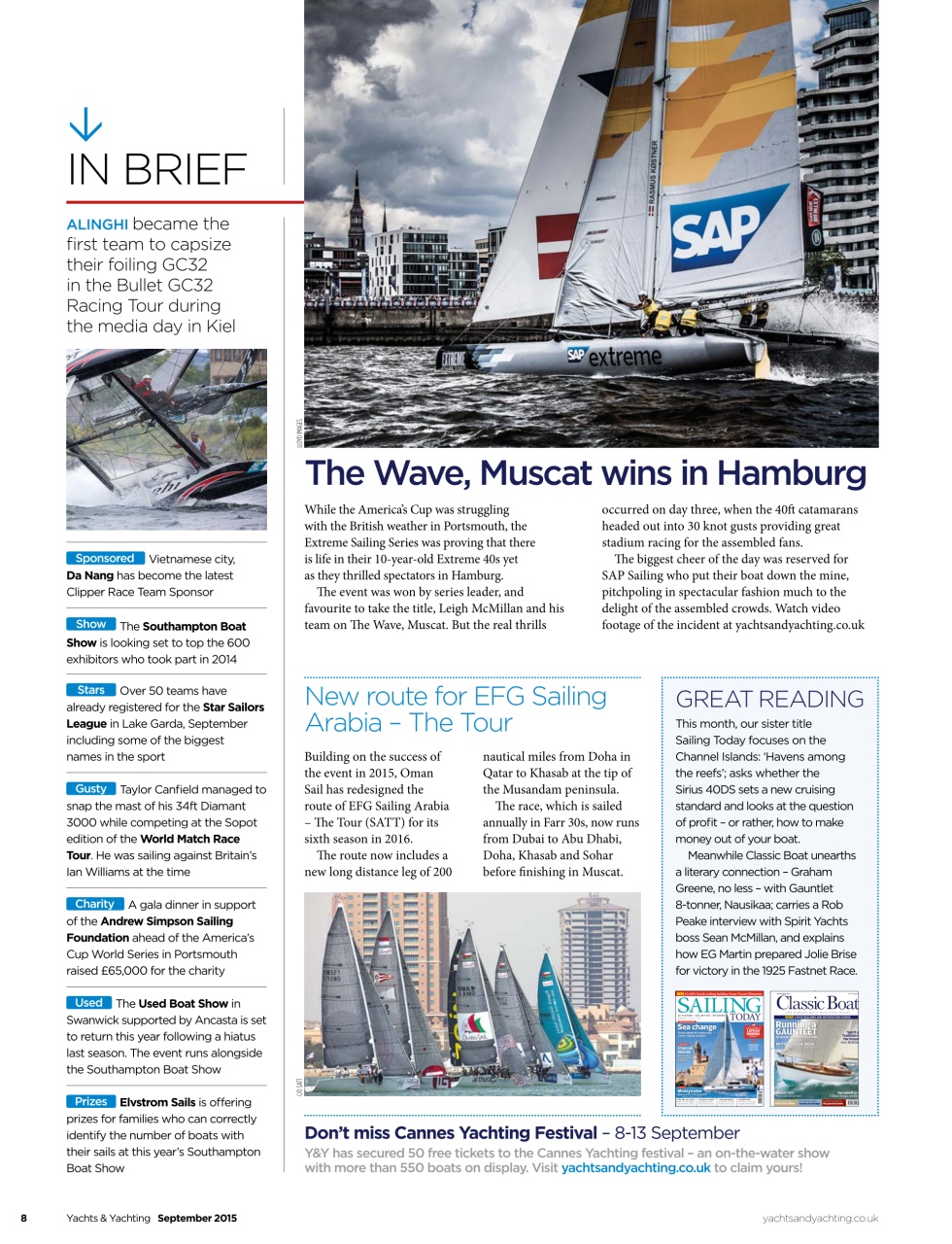 Yachts & Yachting Preview Pages