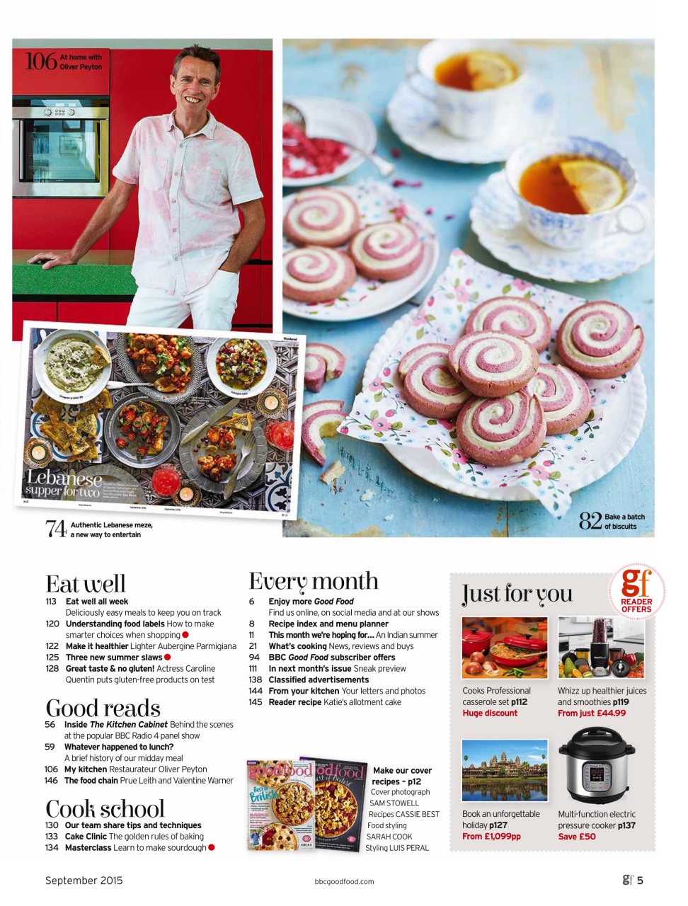 Good Food Magazine Preview Pages