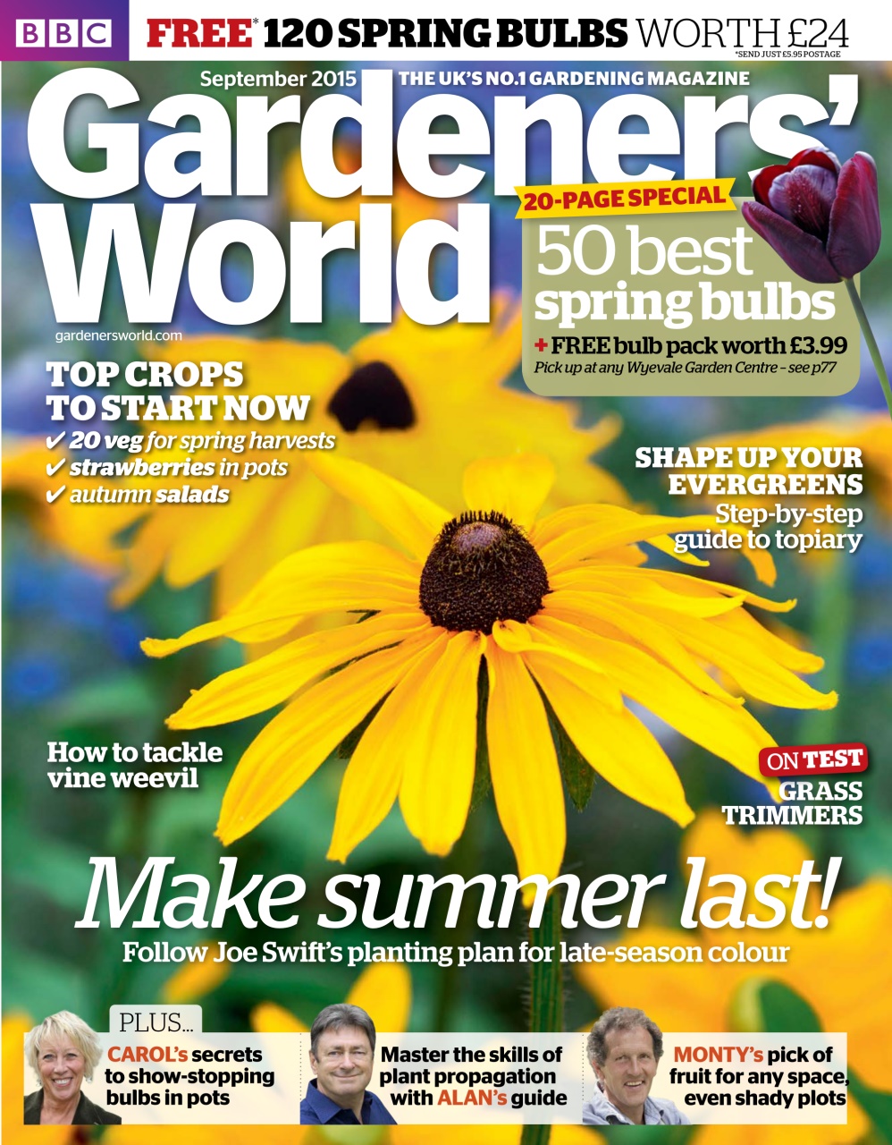 BBC Gardeners’ World Magazine Preview Pages