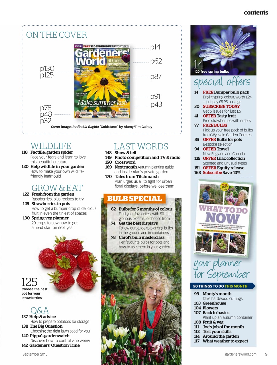 BBC Gardeners’ World Magazine Preview Pages