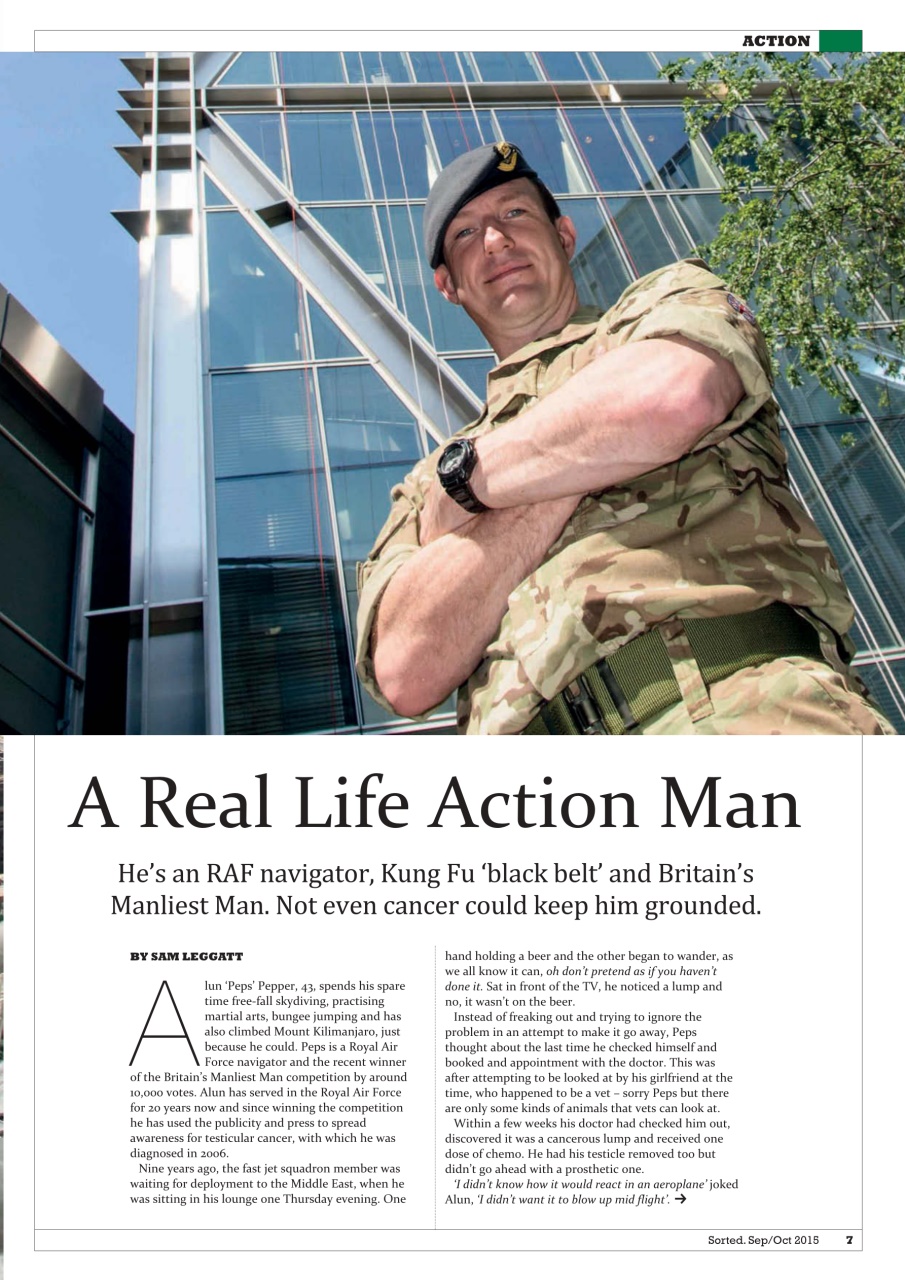 Sorted Magazine – The men's mag with morals Preview Pages