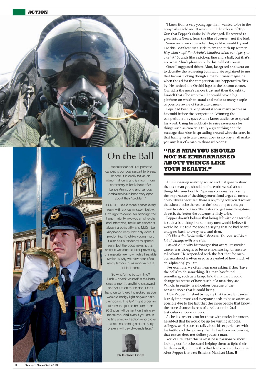 Sorted Magazine – The men's mag with morals Preview Pages