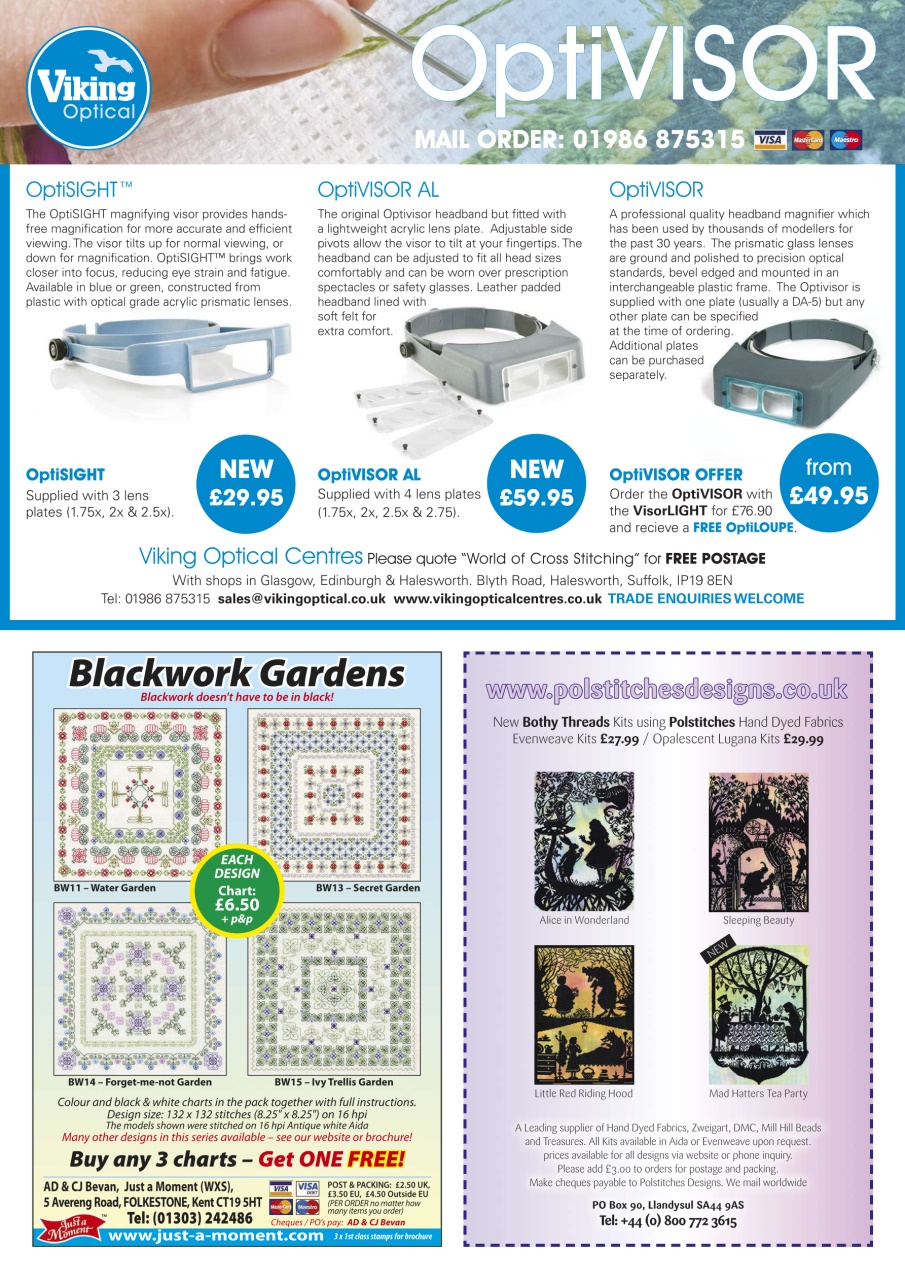 The World of Cross Stitching Preview Pages