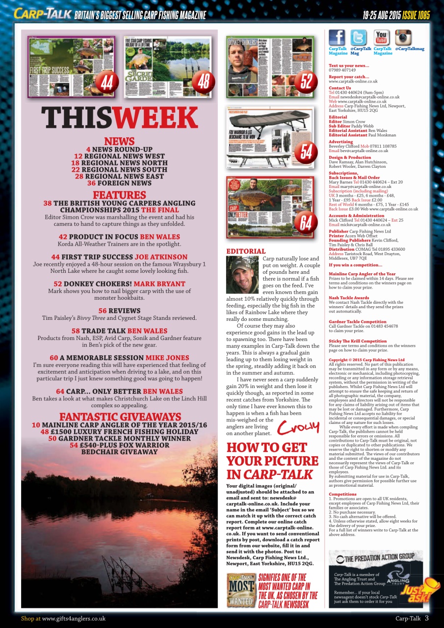 Carp-Talk Preview Pages